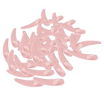 100 Pz Mini Spatola Cosmetica Miscelazione Campionamento Crema Viso Maschera Cucchiaio Rosa