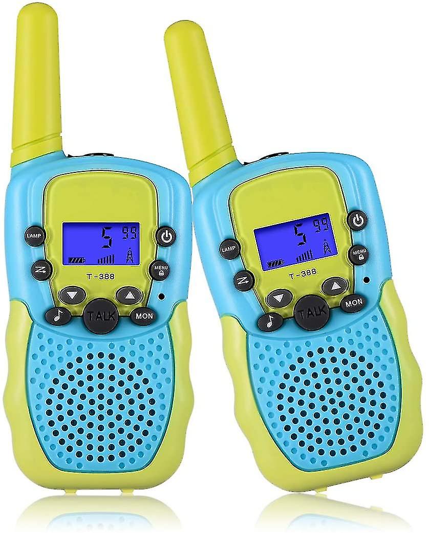 2 Packs Are Suitable Compatible With 3-12 Year Old Children's Walkie-talkies 22 Channels 2 Radio Toys
