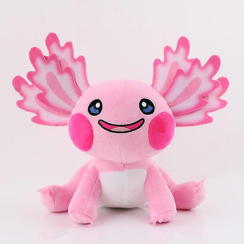 Aiuidun Cuscino di peluche Axolotl lungo, animale carino Axolotl imbottito corpo peluche morbido Plushies bambola giocattolo per le ragazze