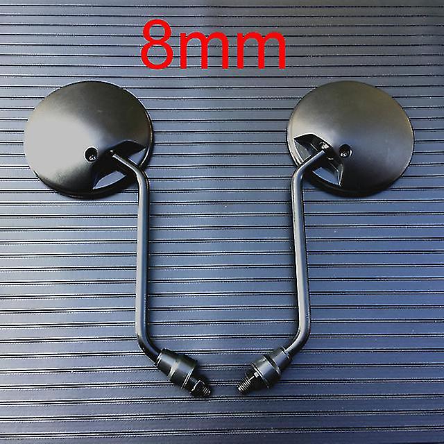 2pcs 8mm/10mm Cycle Round Side Back View Bike Side S E-bike Scooter View