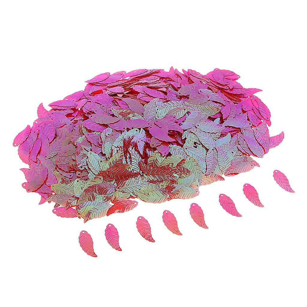 Taška 1100ks Leaf Loose Flitry pro DIY oblečení Šaty Šicí příslušenství A
