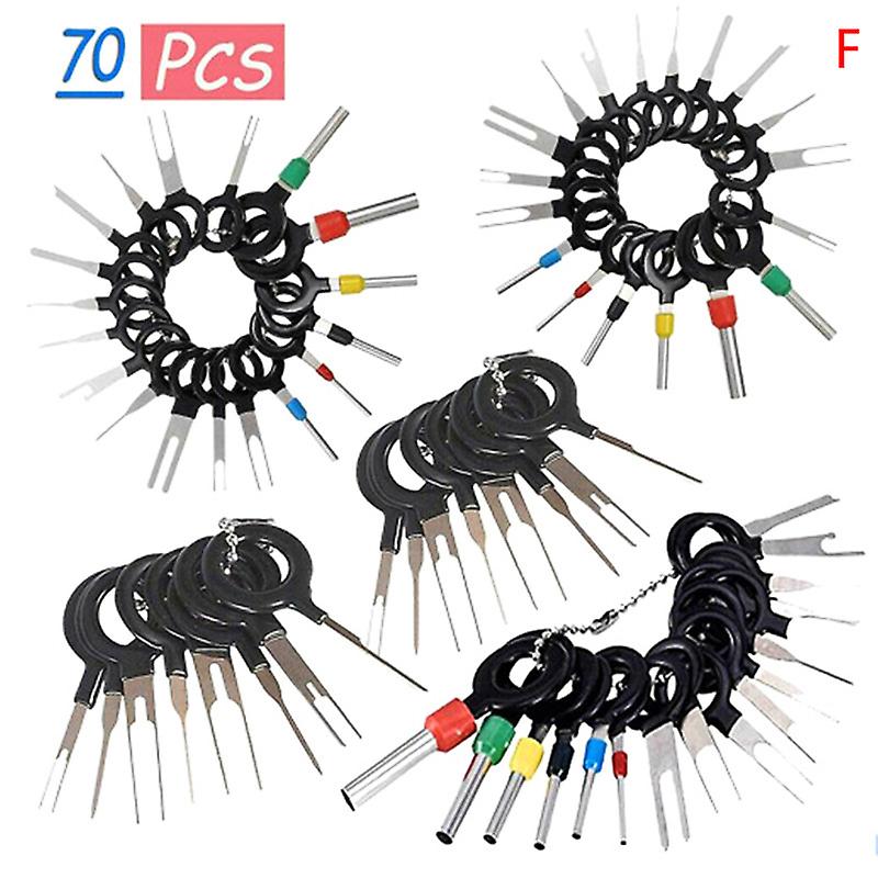 Car Terminal Ejector Kit Removal Tool Wire Plug Connector Extractor Puller Release Pin Electrical Wiring Crimp Connector Pin
