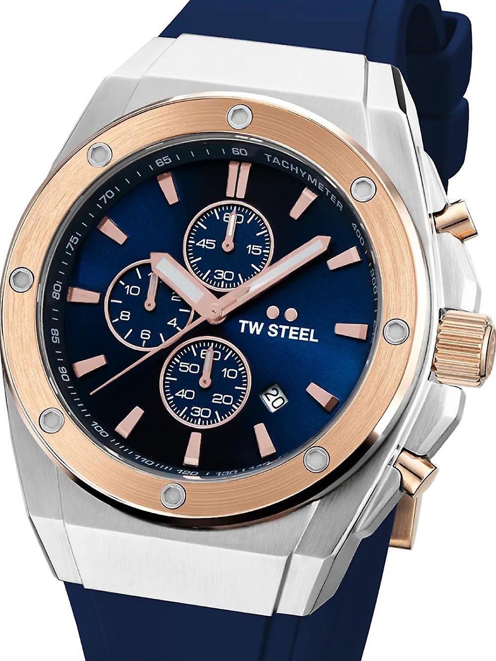 TW-Steel CE4105 CEO Tech Chronograph Men's Watch 44mm 10ATM