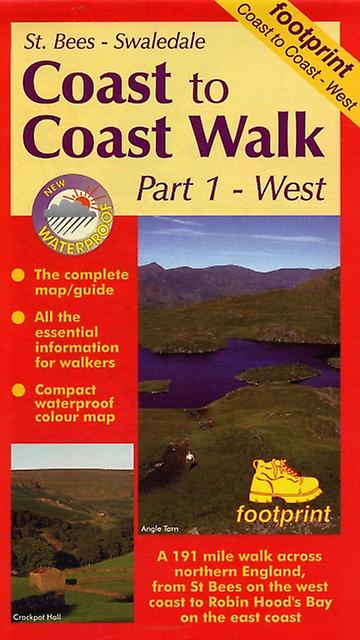 Coast To Coast Walk by Footprint Paperback Book