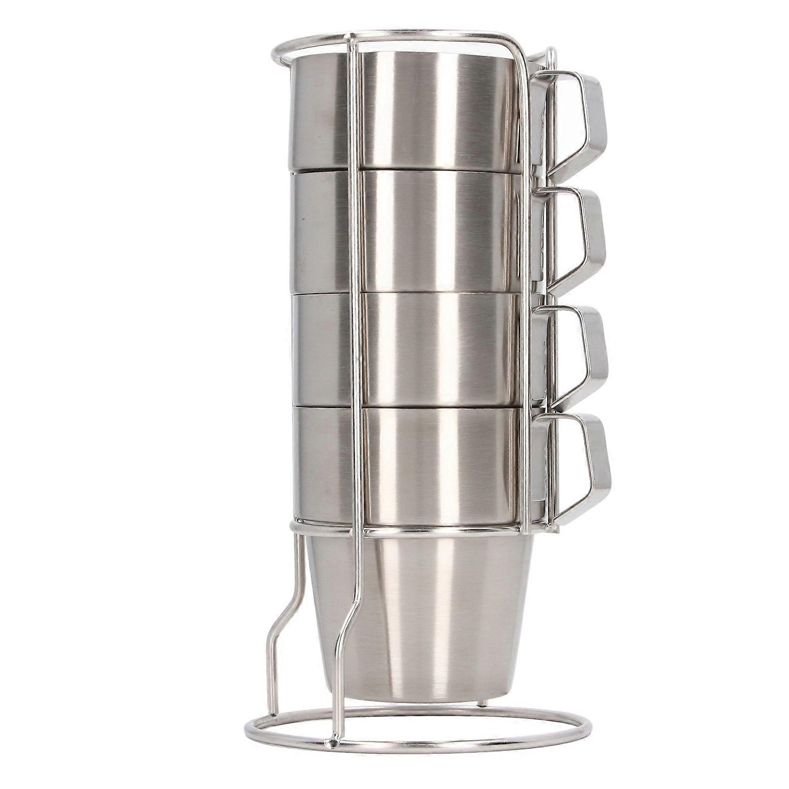 Camping Cup, Double Layer, Stackable