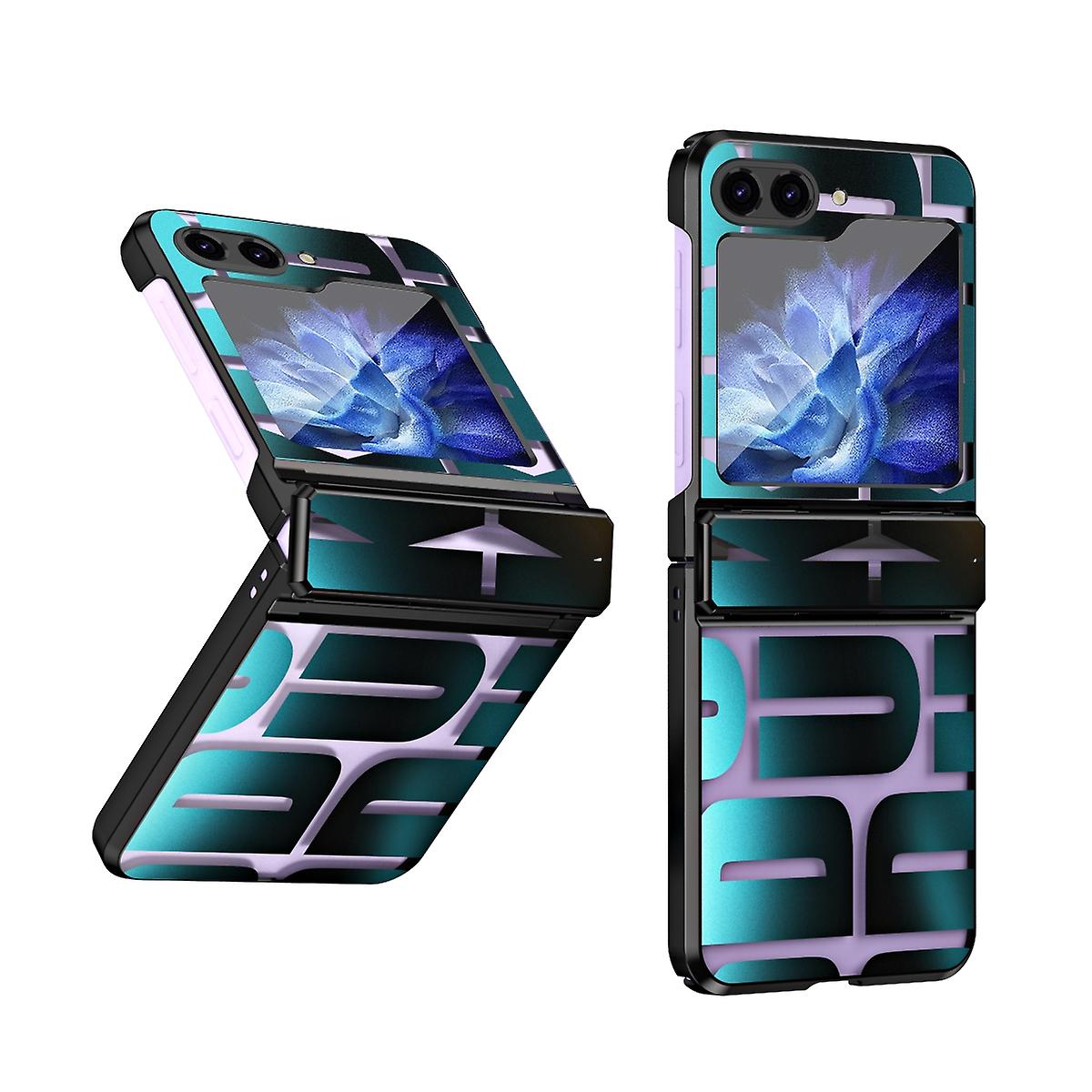 For Samsung Galaxy Z Flip5 5G Electroplating Protective Case with Hinge