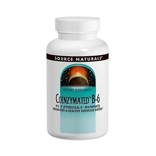 Source Naturals Coenzymated B-6,100 mg ,30 Tabs (Pack of 1)