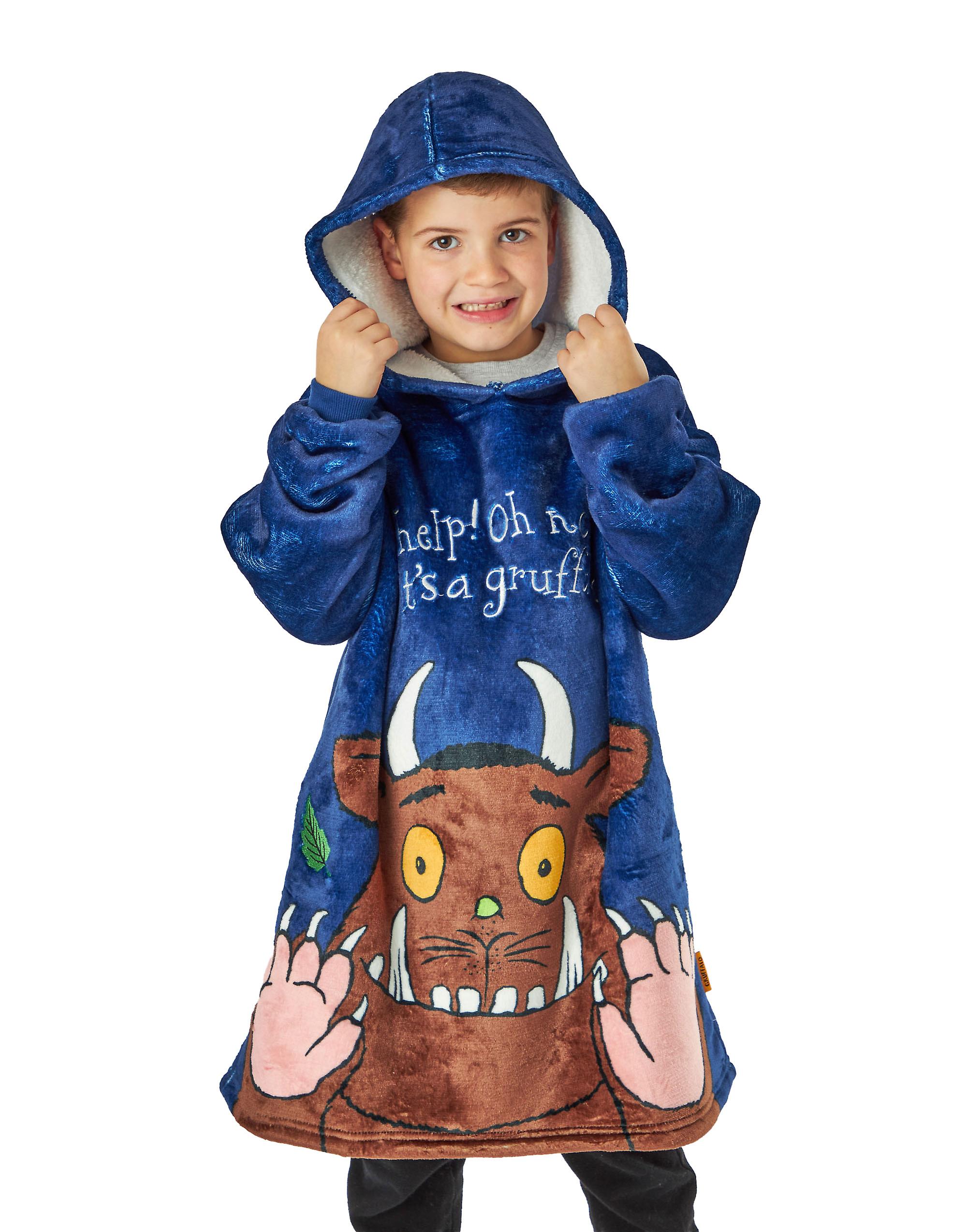 Gruffalo & Friends Sweat à capuche Couverture Garçon Bleu