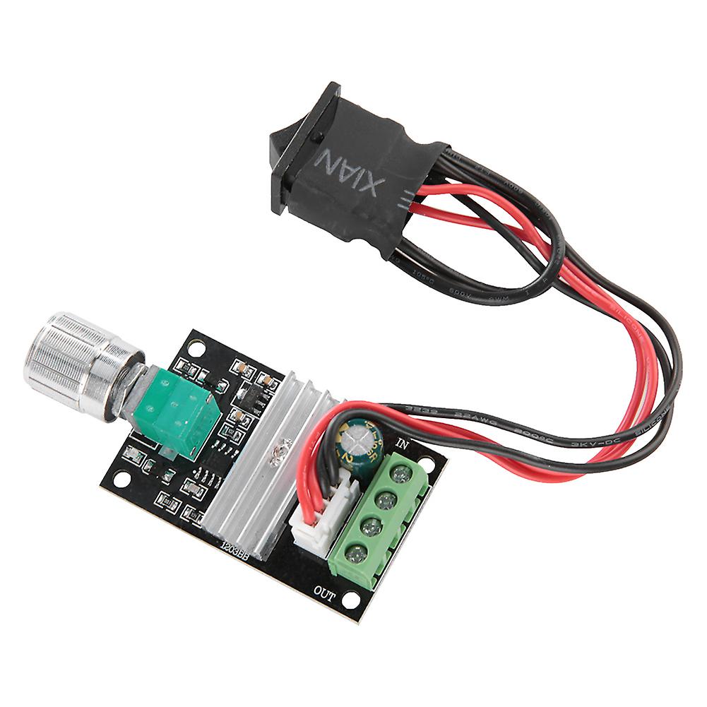 DC 6-28V 3A PWM DC Regulator Speed Electric Motor Controller with Switch Function