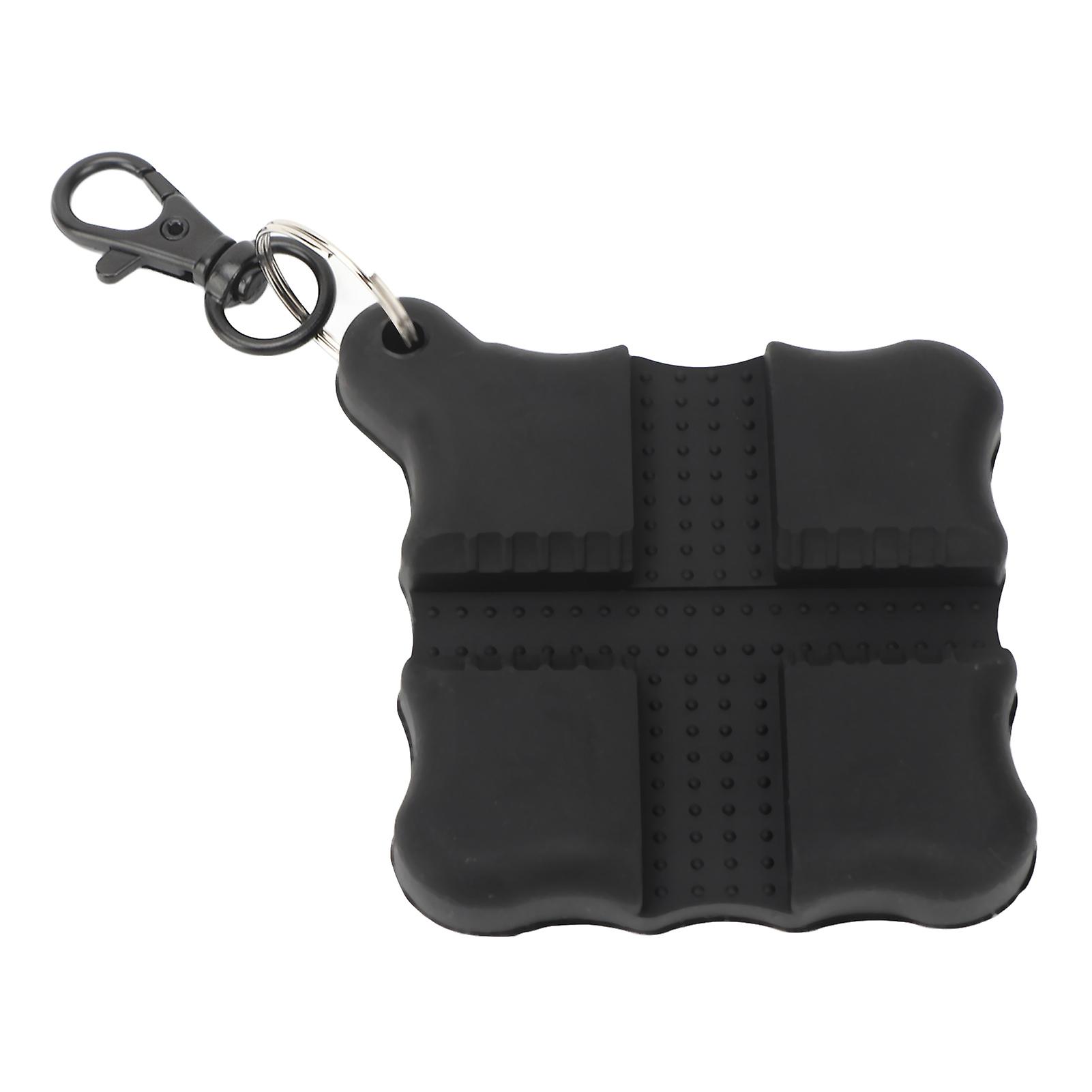 Archery Arrow Puller Gripper Target Remover Silicone Square Shoot Bow Arrow Puller Black 