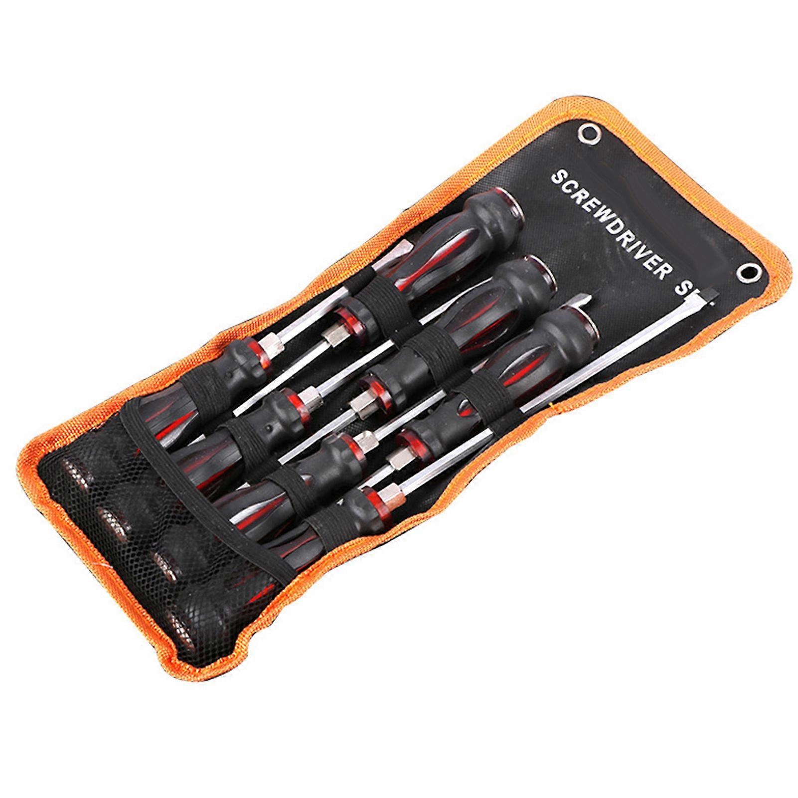 7Pcs Screwdriver Set High Strength Hardness Multifunctional Comfortable Hand Feeling Magnetic Screwdriver 7Pcs