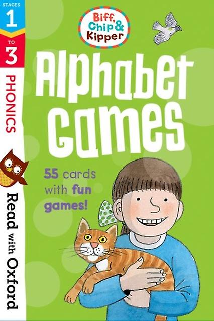 Read With Oxford Stages 13 Biff Chip And Kipper Alphabet Games Flashcards by Kate Ruttle Cards Book