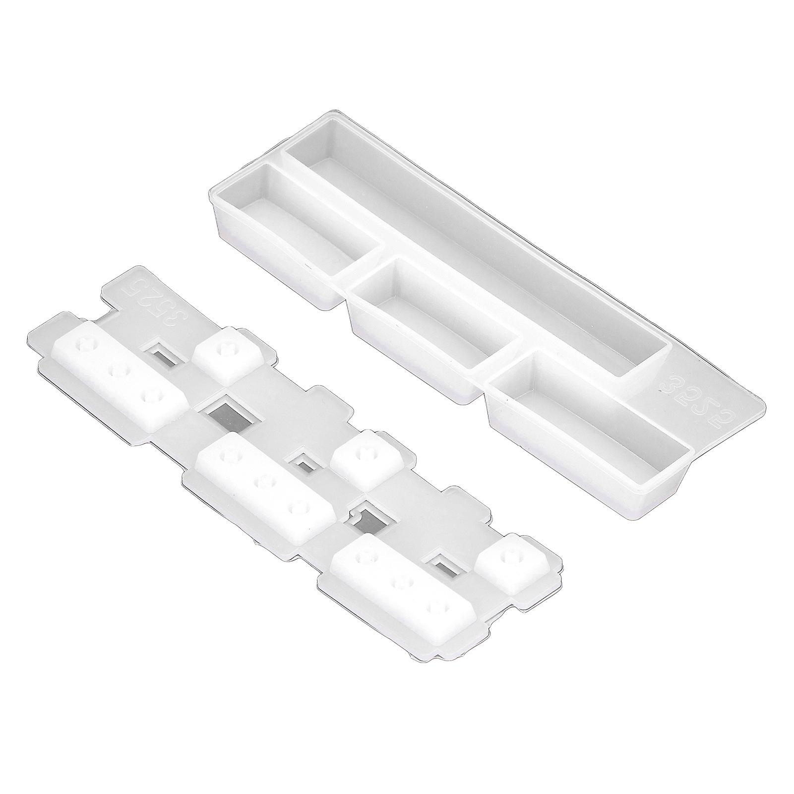 High Transparency Keycap Silicone Molds: Reusable DIY Resin Molds for Mechanical Keyboards