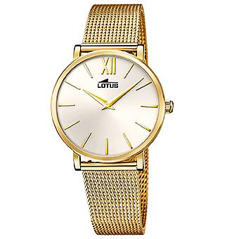 Lotus minimalist Women's Analog Quartz Watch with Stainless Steel Bracelet 18732/1