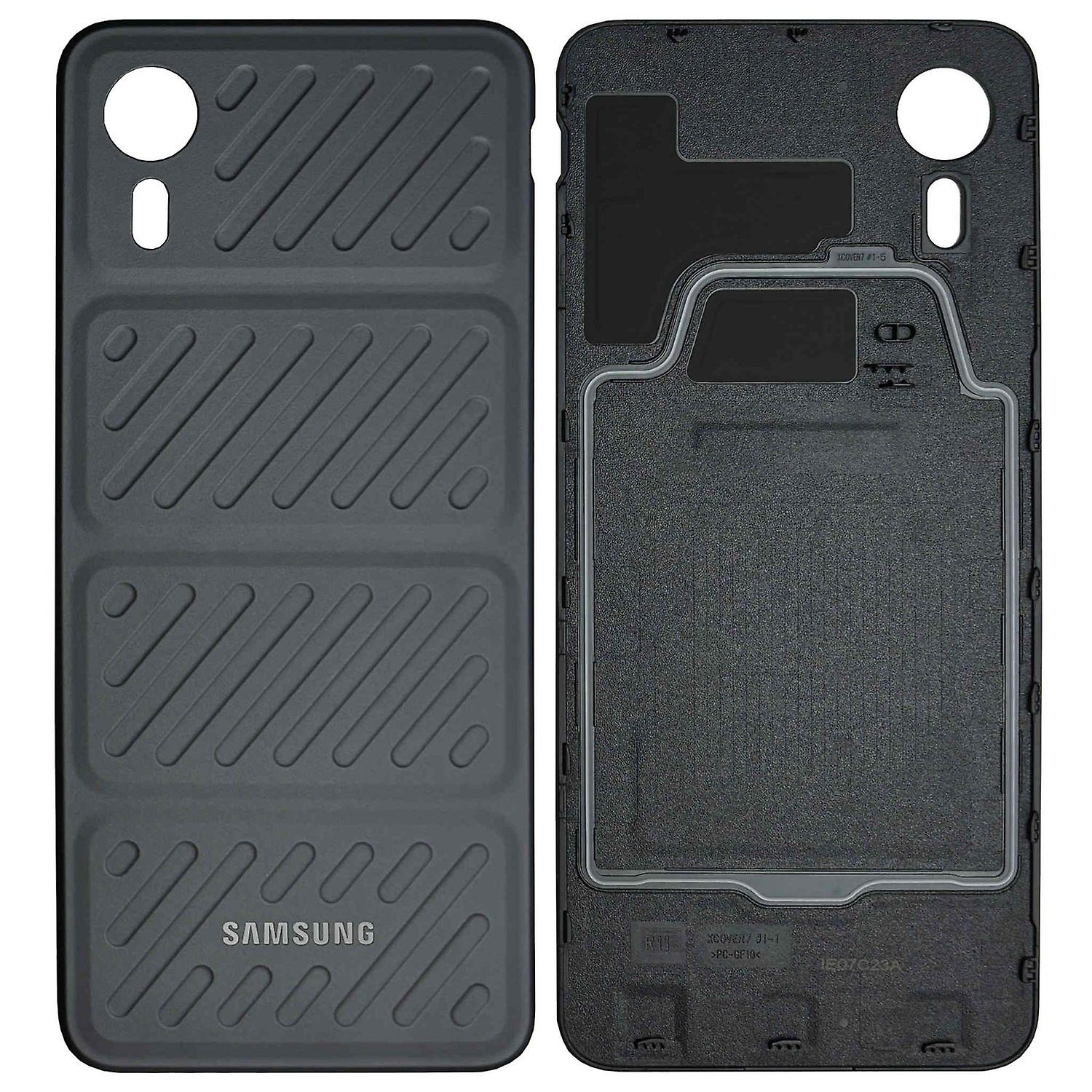 电池盖后盖电池仓盖适用于三星 Galaxy XCover 7 GH98-48945A 黑色备件