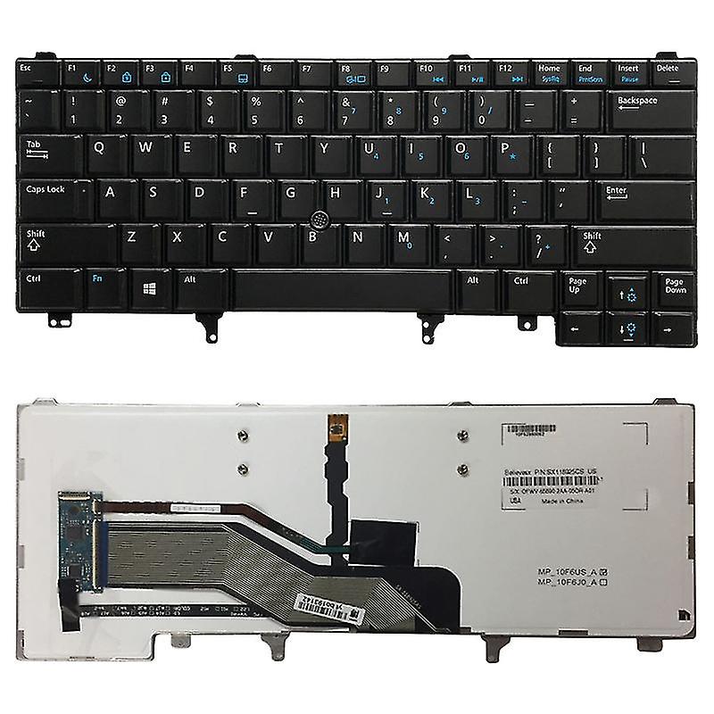 Us Version Keyboard With Keyboard Backlight For Dell Latitude