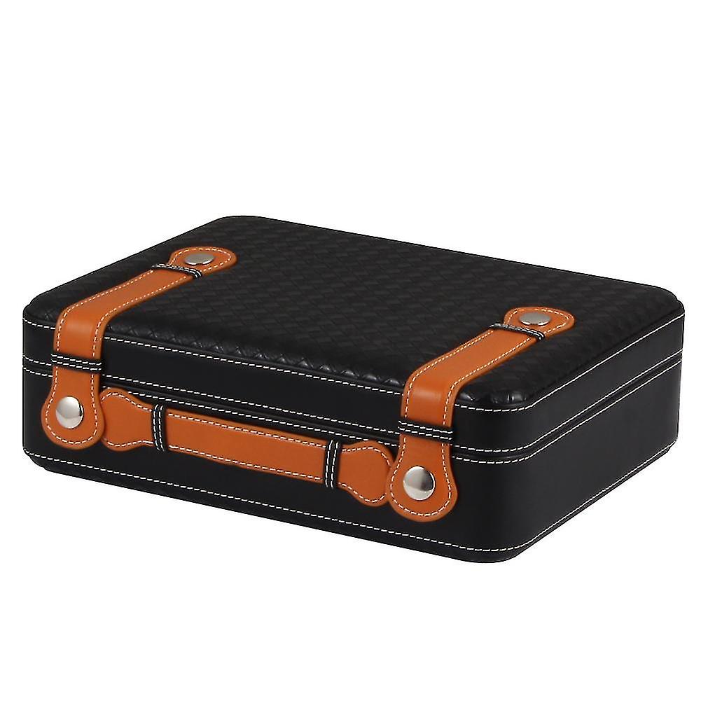 Cedar Wood Cigar Humidor Portable Suitcase Style Travel Cigar Case Cigar Box|