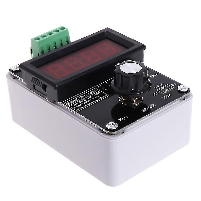 Adjustable Current Voltage Analog Simulator 0~20ma Signal Generator Dc 0~10v