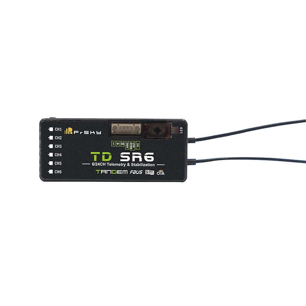 FrSky TD SR6 2.4GHz & 900MHz Dual-Band 6/24CH Telemetry & Stablization PWM SBUS/FBUS/S.Port. Receive