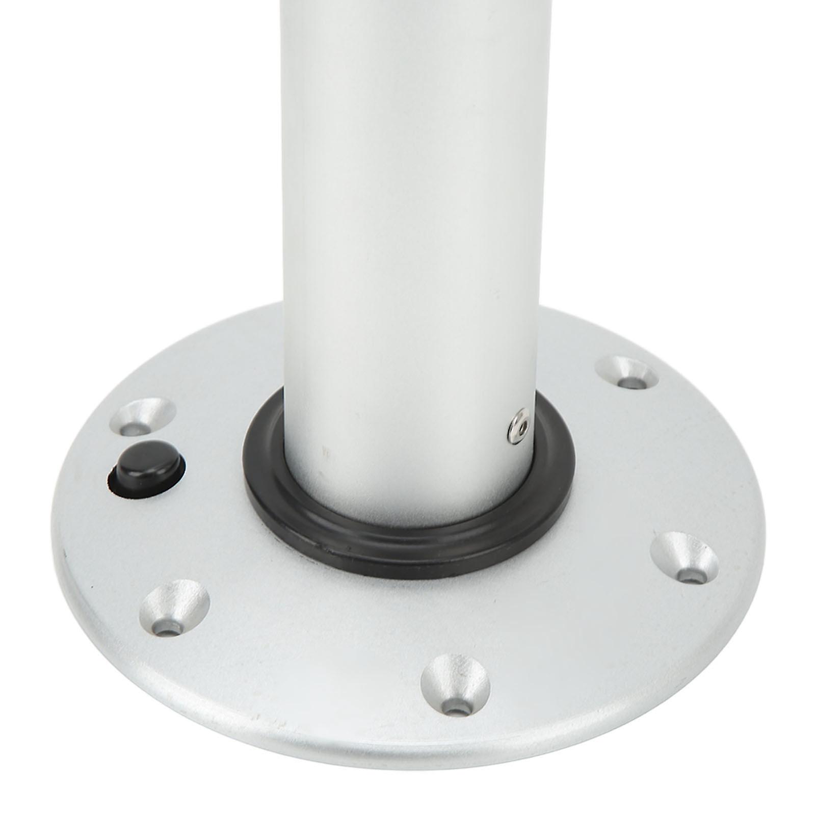 RV Pied De Table En Alliage D’aluminium 490MM-745MM Piédestal De Table Levage Pliant Hauteur Réglable Base Support Pied Pour Bateau Yacht