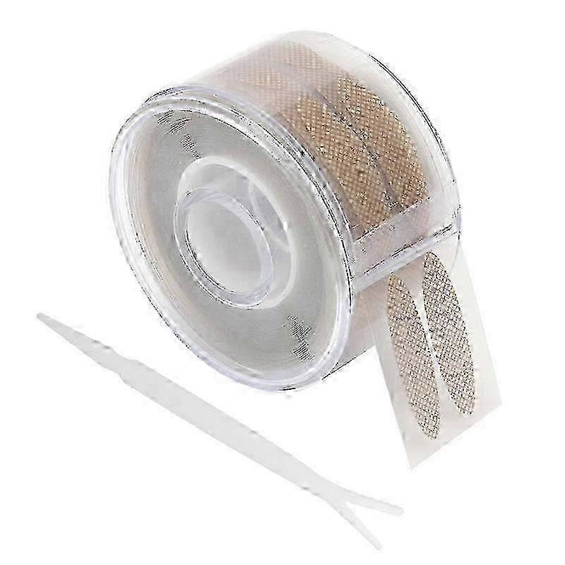 Double Eyelid Stickers, Skin-Friendly, Breathable and Comfortable Strips, 600 Round Mesh Patches L