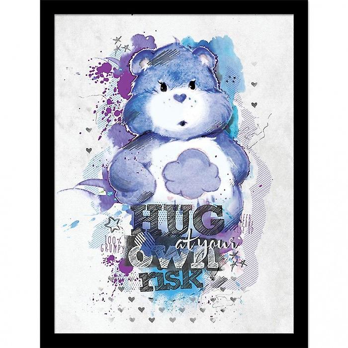 Care Bears Hug At Your Own Risk Framed Poster