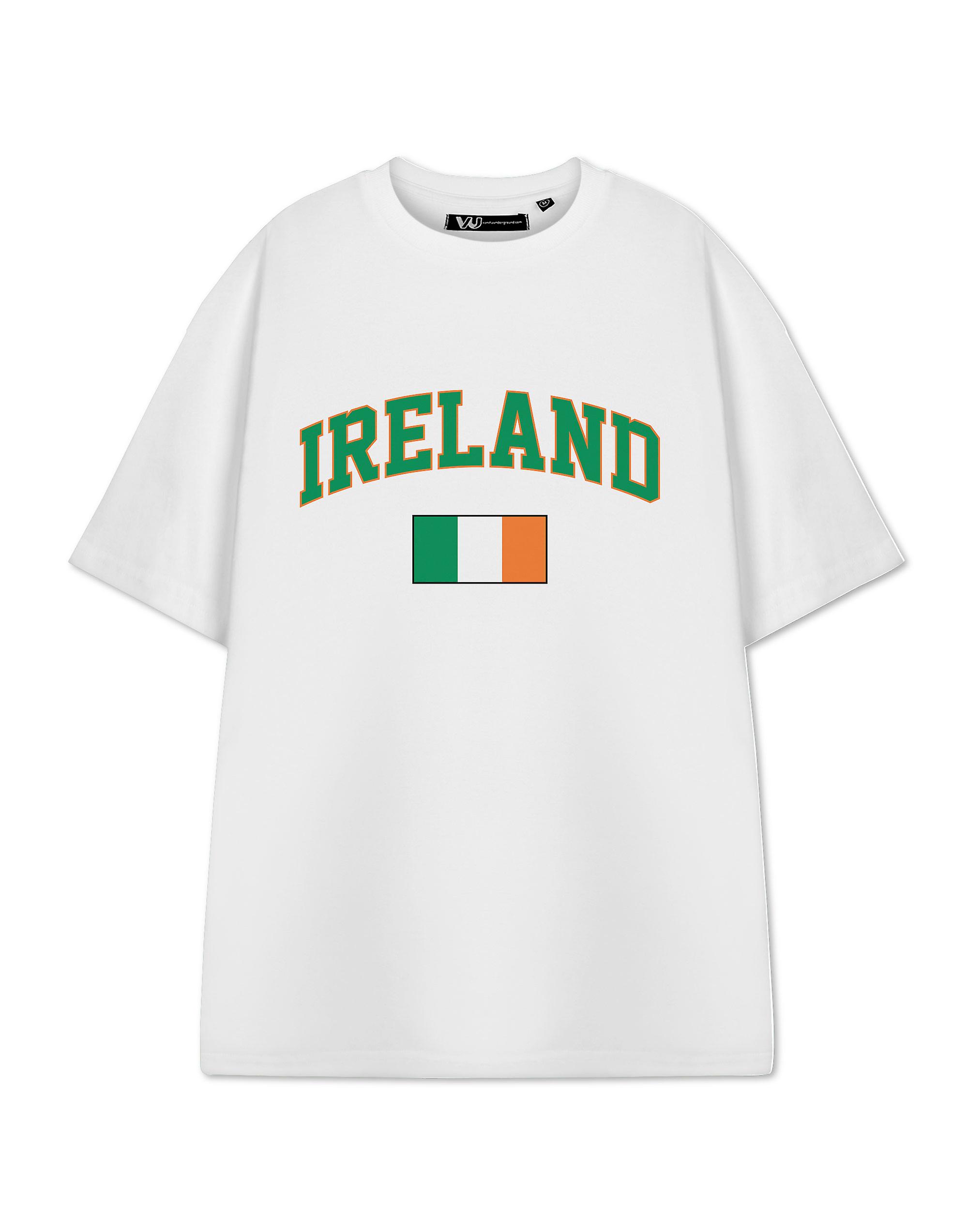 Show Me The Merch T-shirt unisexe à manches courtes Blanc Irlande Small