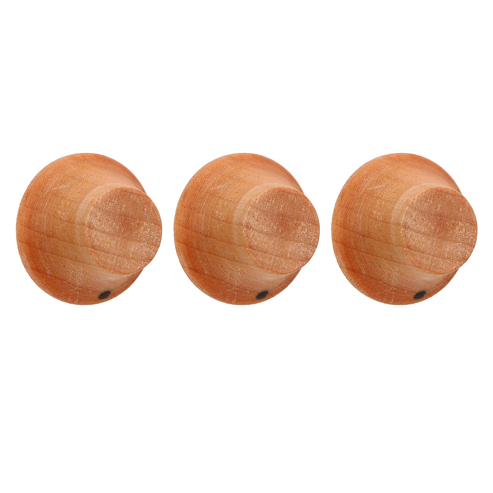 3 יחידות ידידותי לסביבה עץ מייפל גיטרה חשמלית ידיות בקרת עוצמת קול