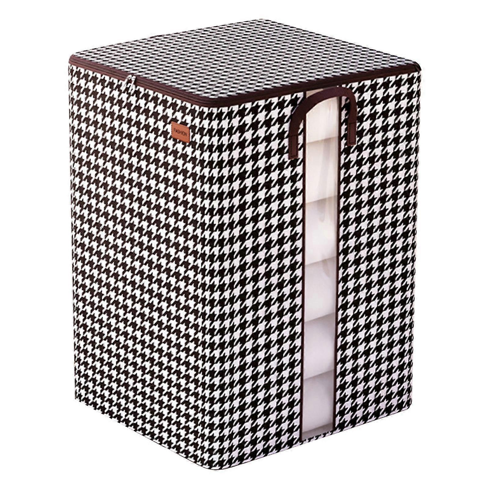 Visual Clothes Storage Bag Wardrobe Sorting Storage Box Portable Storage Bag Winter Quilt Storage Box