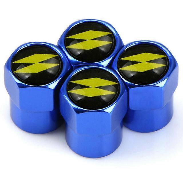 4pcs Car Tire Valve Caps For Renault Megane 2 Duster Logan Captur Clio Car styling Accessories shry
