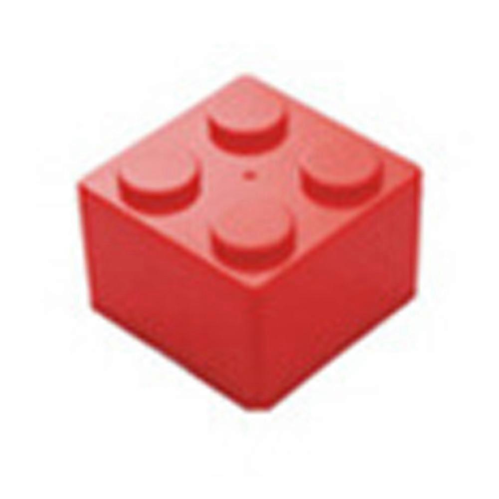 Storage Box Building Block Shapes Plastic Space Box Superimposed Practical (yellow Square)