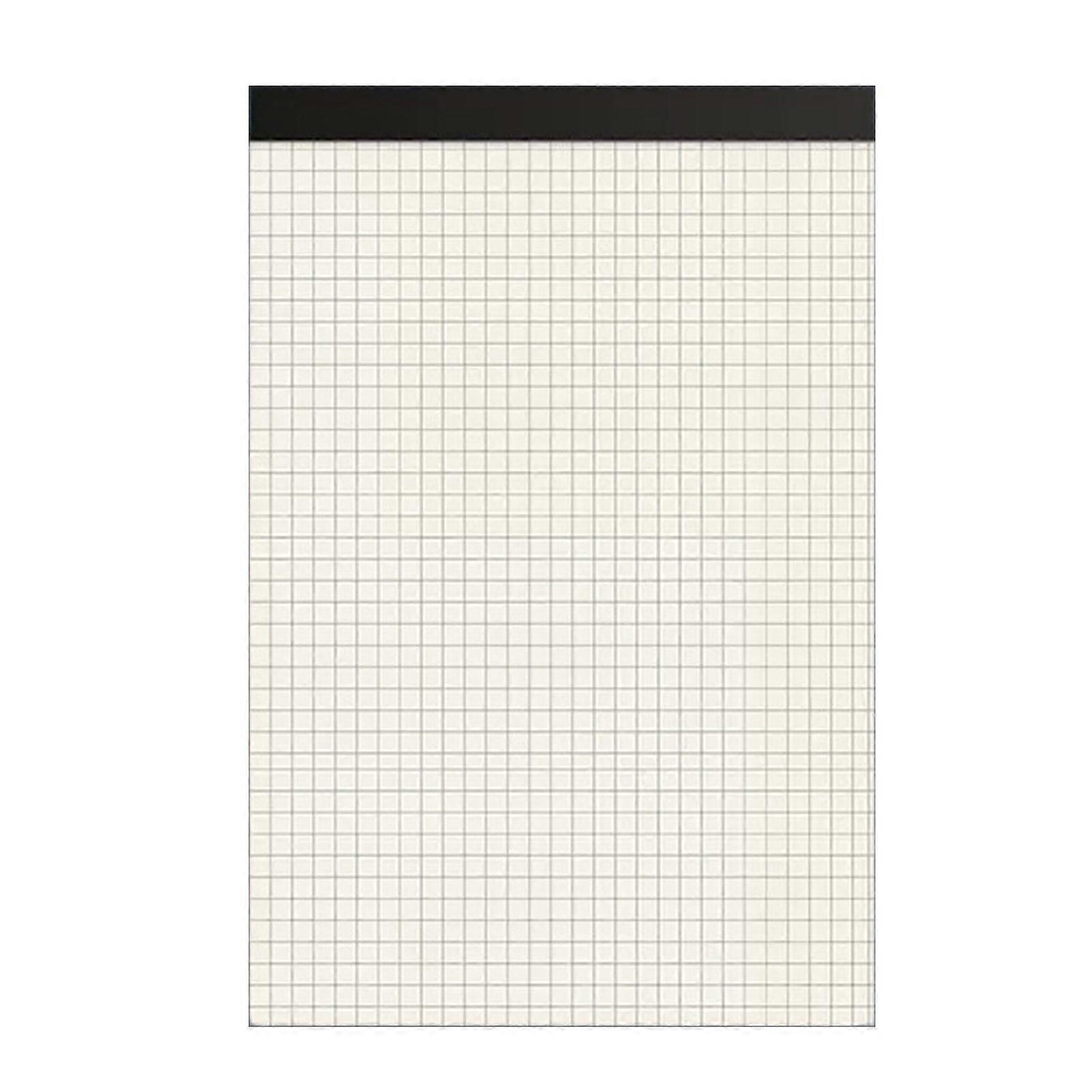 Grid Paper Pad 80 Sheets Easy Tear Off Quadrille Grid Notebook A5/B5/A4 Sizes Grid Pad Notebook for Sketching Note-Taking Engineering Geometry