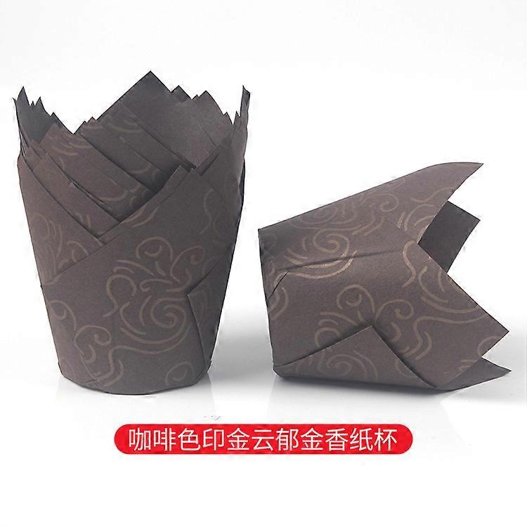 250Pcs Tulip Cupcake Liners Muffin Cases Baking Paper Cups Liners Holder Grease-Proof Wrappers