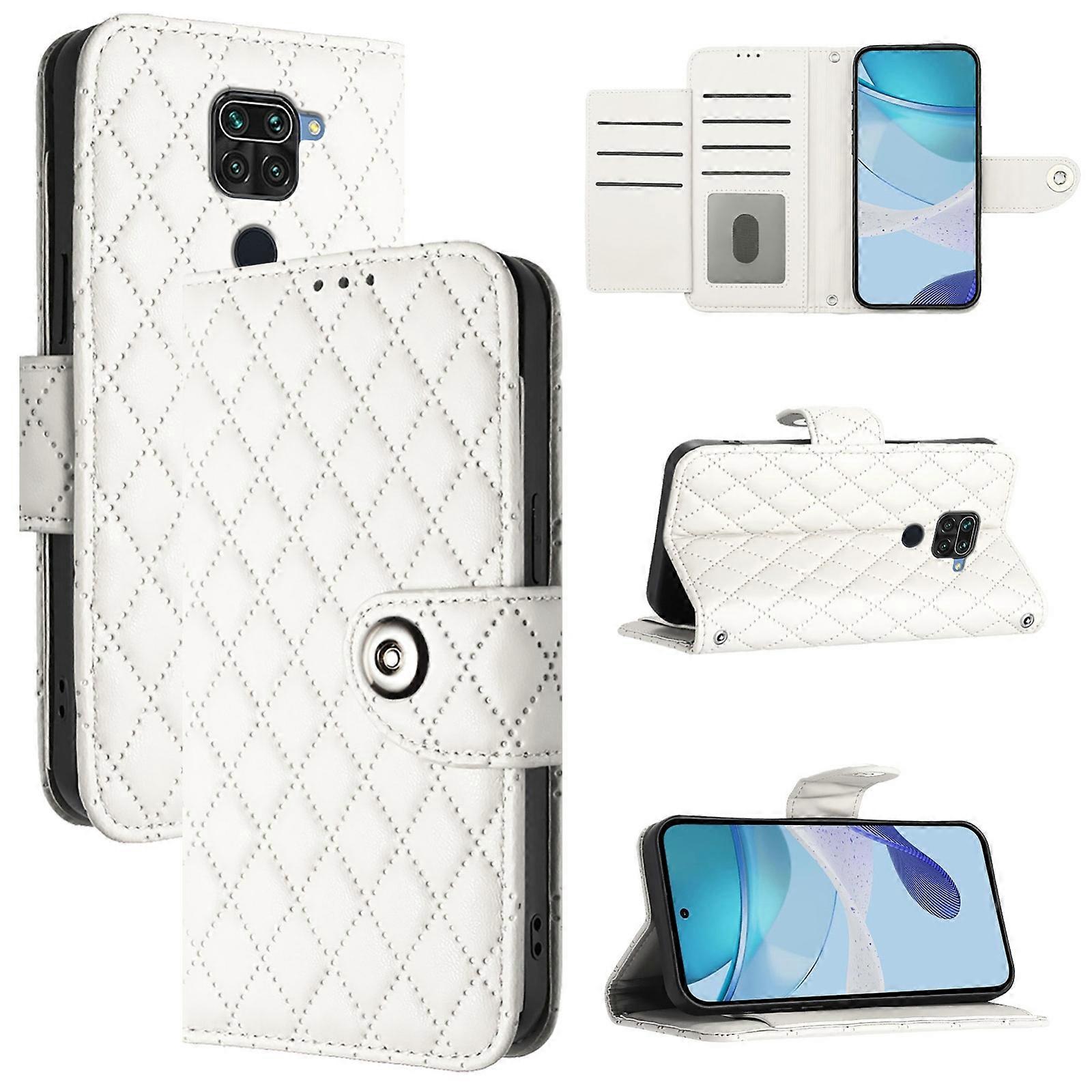 Rhombic PU Case For Redmi Note 9 Global / 10X 4G