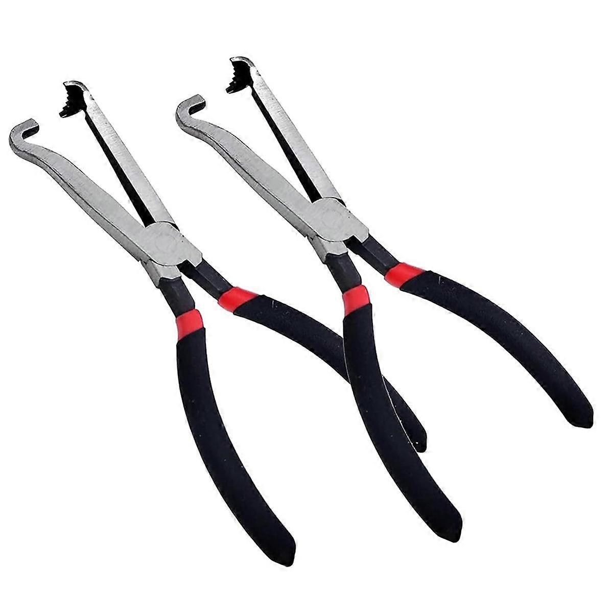 Electrical Disconnect Pliers, 8 Inch Automotive Tools Electrical Connector Pliers, Electrical Plug Disconnect Tool D