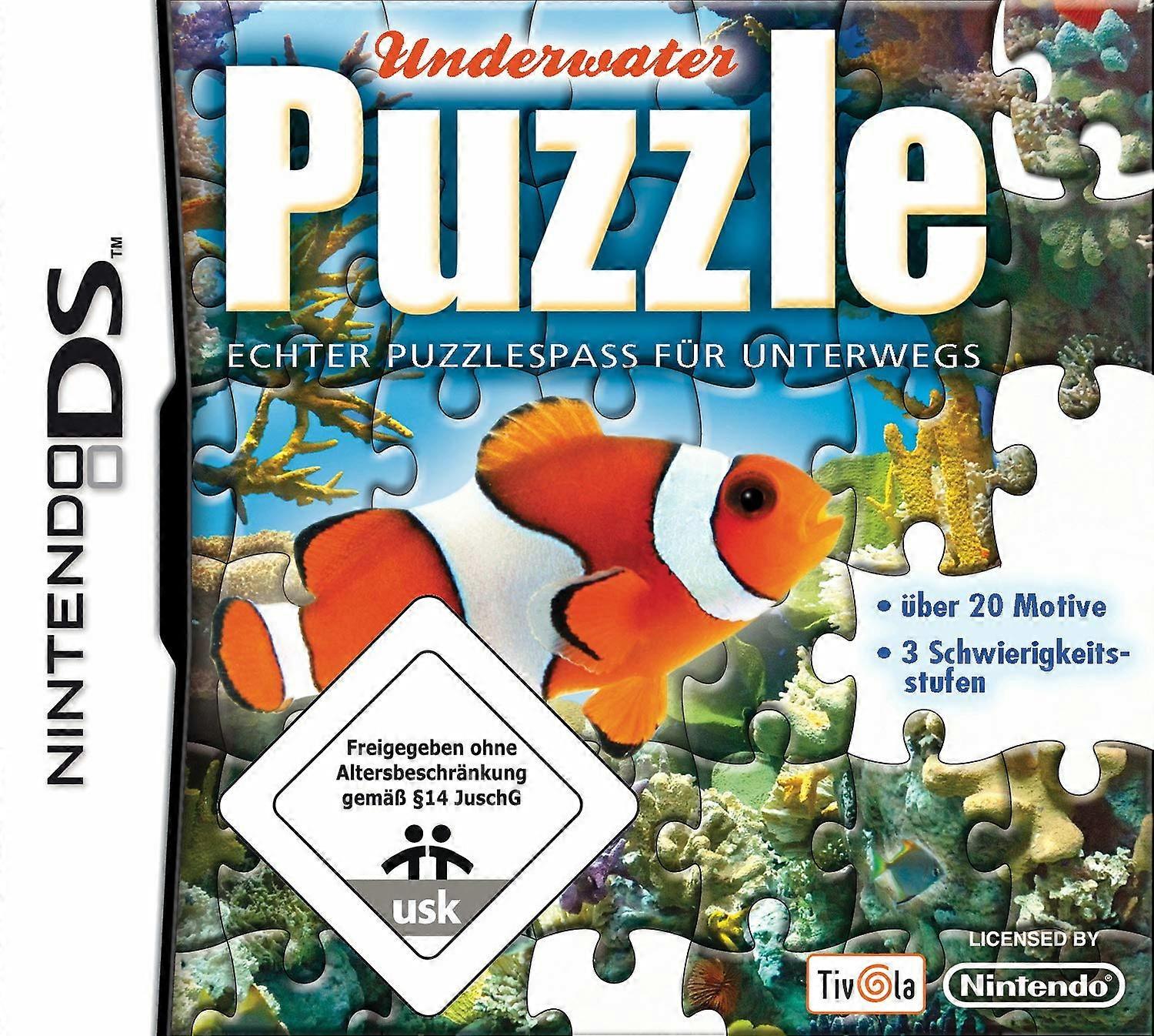 Puzzle Underwater - Nintendo DS - PAL - New & Sealed
