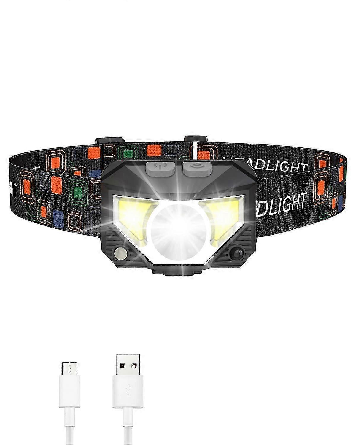 Recharable, Running Led 2500l 6 Modes With 60adjable Ipx4 For Running Cam Ing