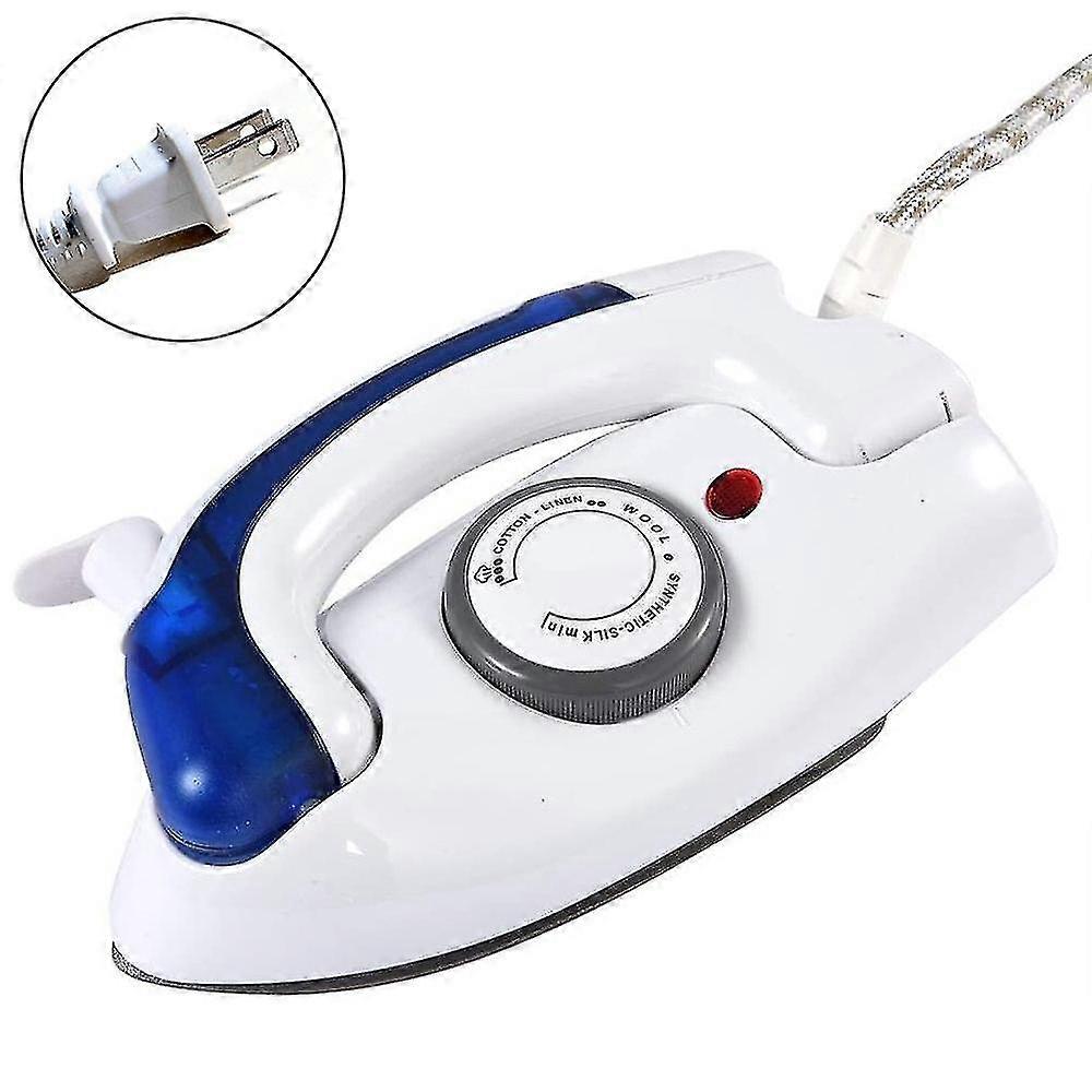 Travel Mini Iron, Portable Steam Iron For Clothes, Handheld Steamer, Steam Iron, With Non-stick Sole