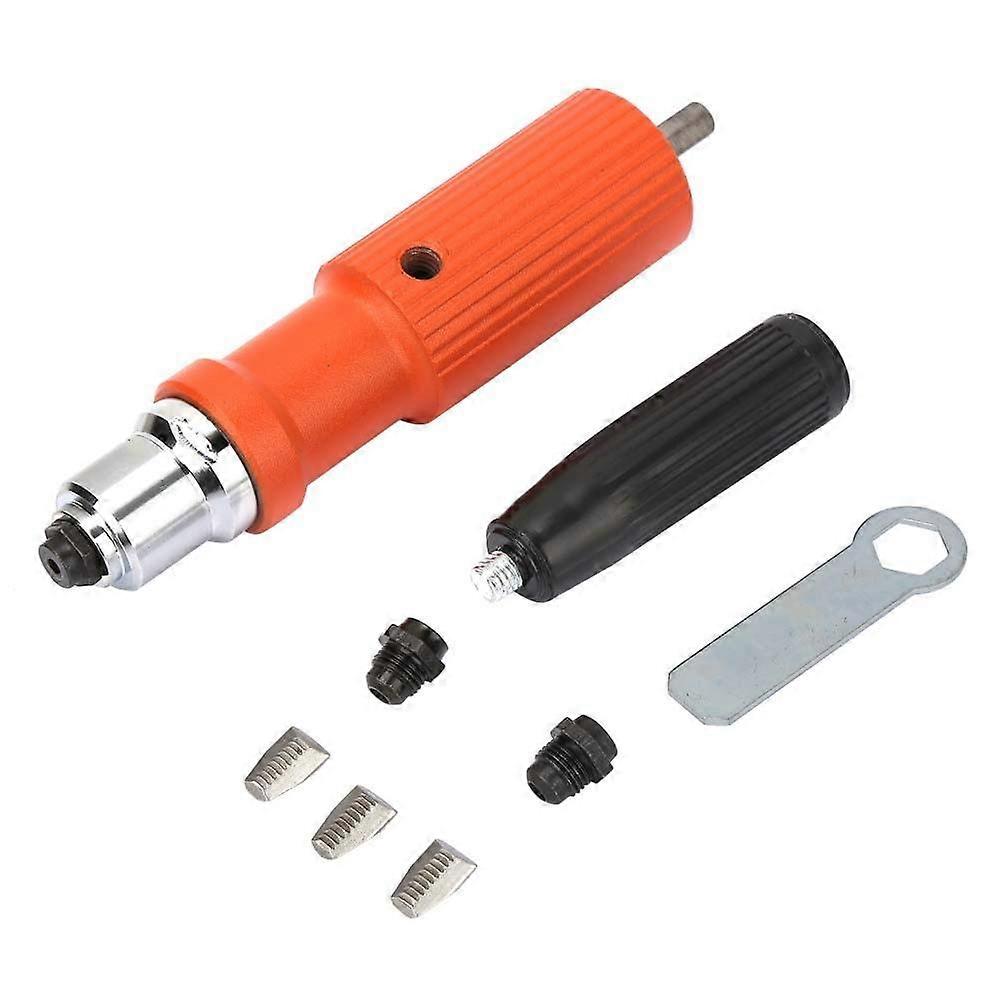 Rivet AdapterRiveting AdapterRiveting Tool, Riveter Gun Adapter, Professional Cordless Tool Electric Riveting Tool Drill Tool