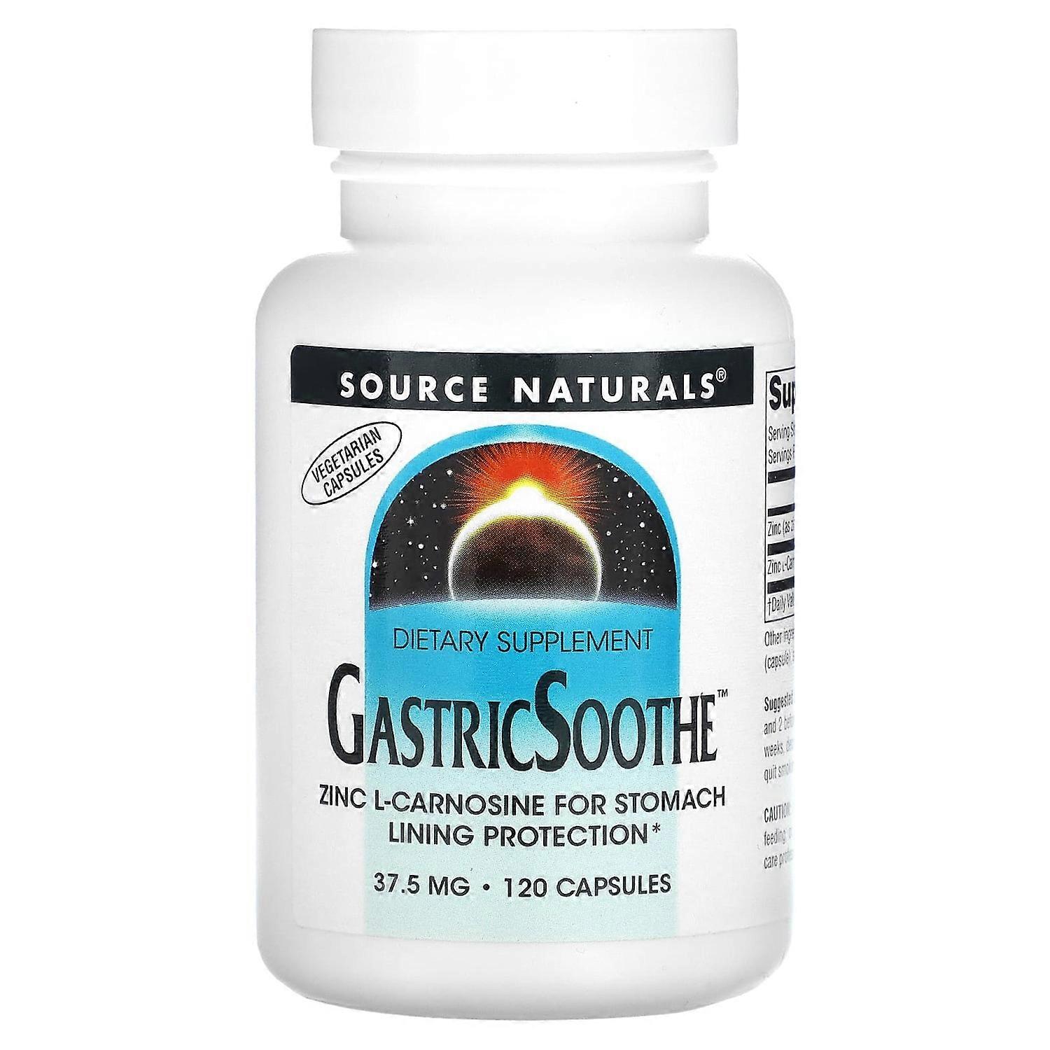 Source Naturals, GastricSoothe, 37.5 mg, 120 Capsules