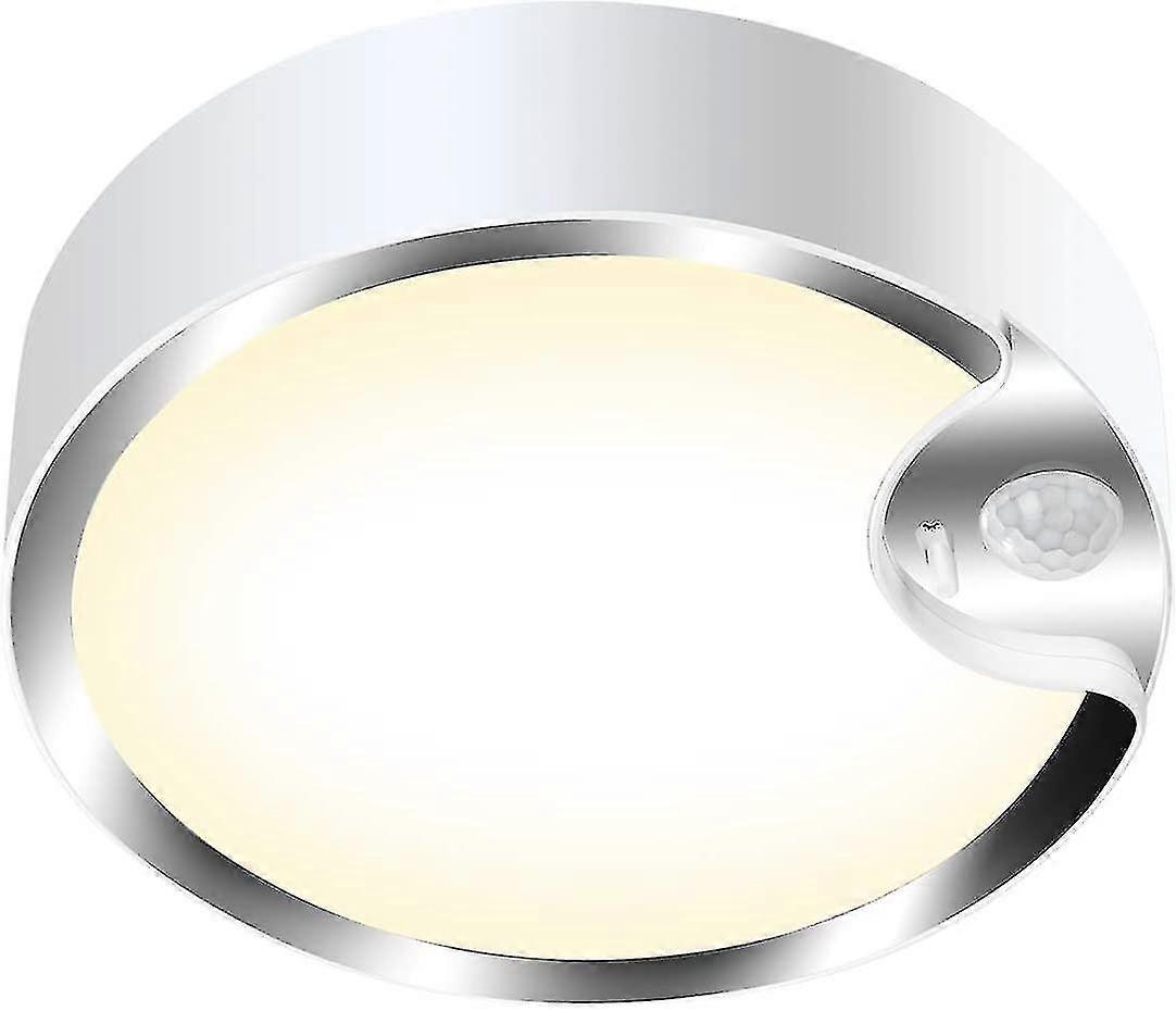 80 Led Ceiling Light With Battery-powered Motion Detector
