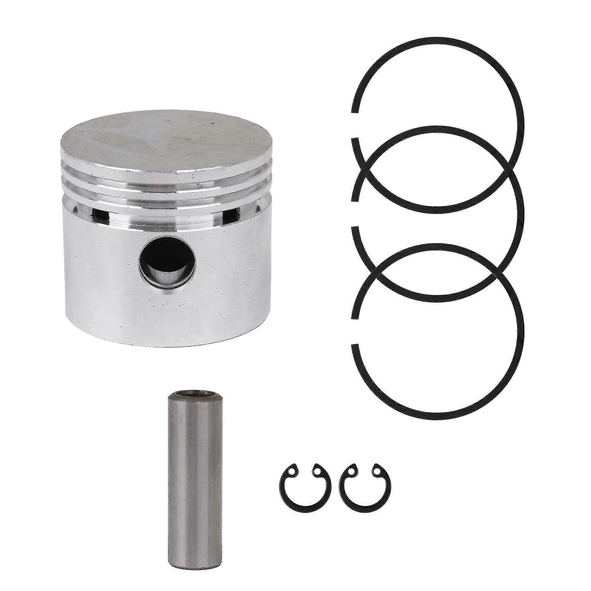 Piston Part For Air Compressor 47piston Set With Piston Circlip Ring Pin