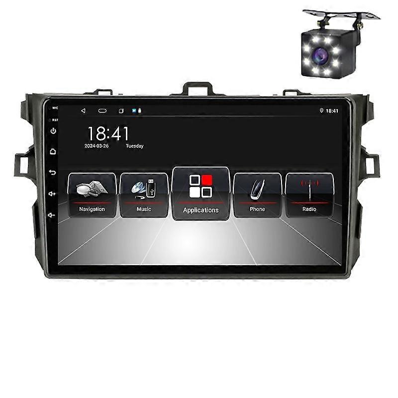 Car Radio Multimedia For Toyota Corolla E140/150 2007-2013 Video Player Carplay Navigation Auto
