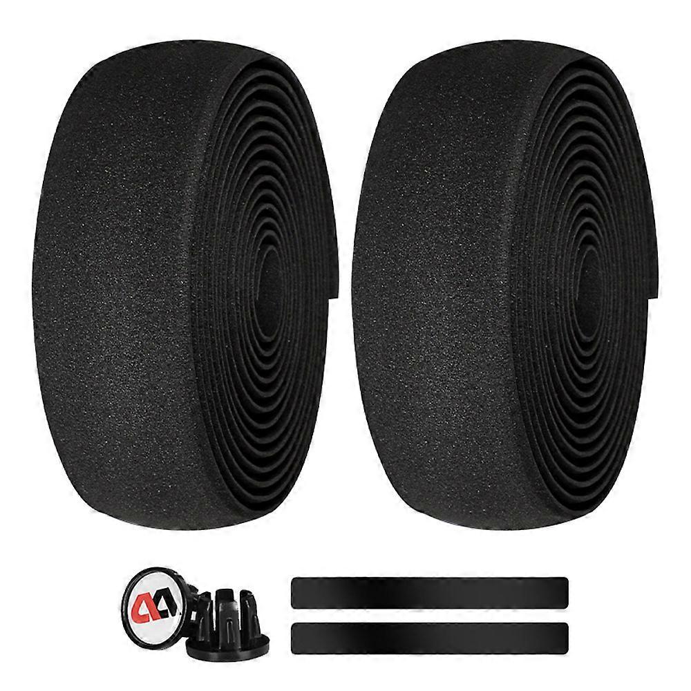 WEST BIKING Bicycle Bar Grips Handlebar Straps Road Bicycle Bar Grips Wraps Tape Bike Handlebar Tape EVA Shock Absorption Anti-slip Handlebar Tape