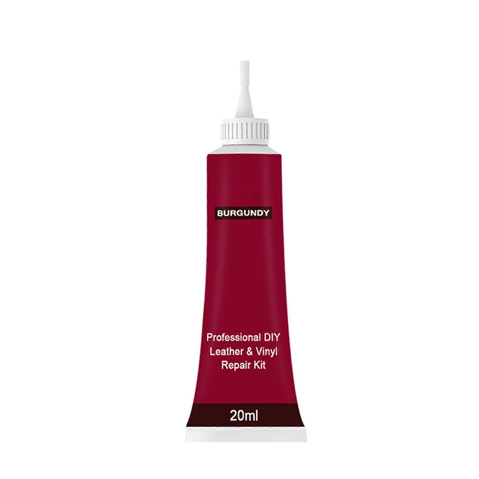 Advanced Leather Repair Gel with 7 Colors Option Pastes Brush Palette for Cars Leather Seat Leather