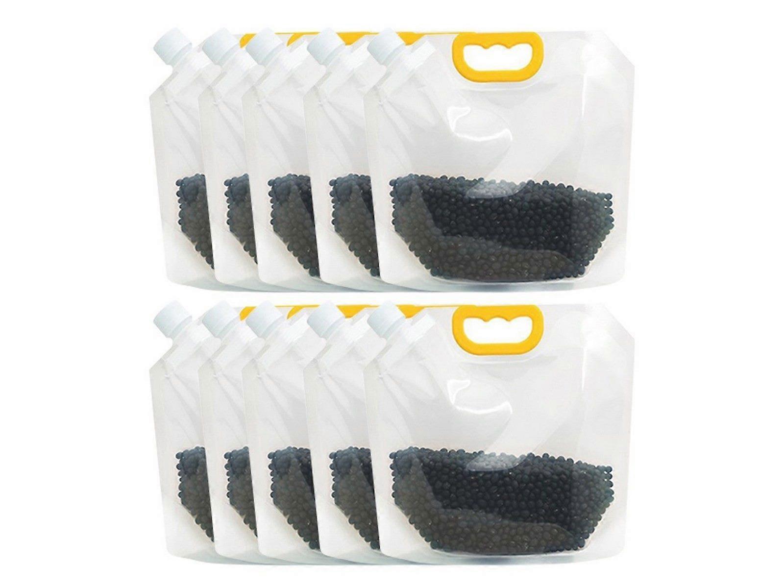 10Pcs 1.5L Sealed Grain Moisture-Proof Storage Bags