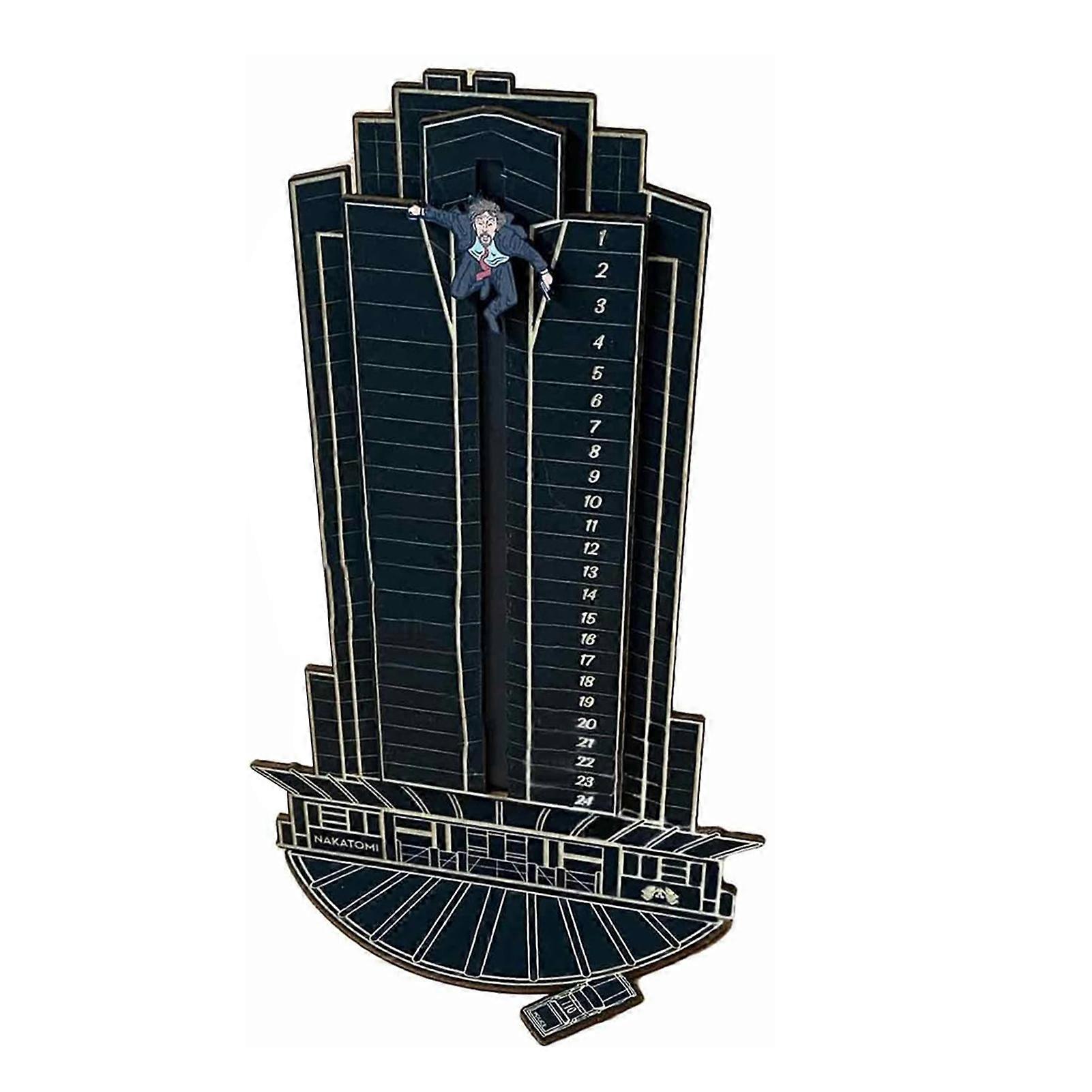 Christmas Style Die Hard Calendar Ornament Fashionable Desktop Decoration Christmas Advent Calendar Christmas Decorations