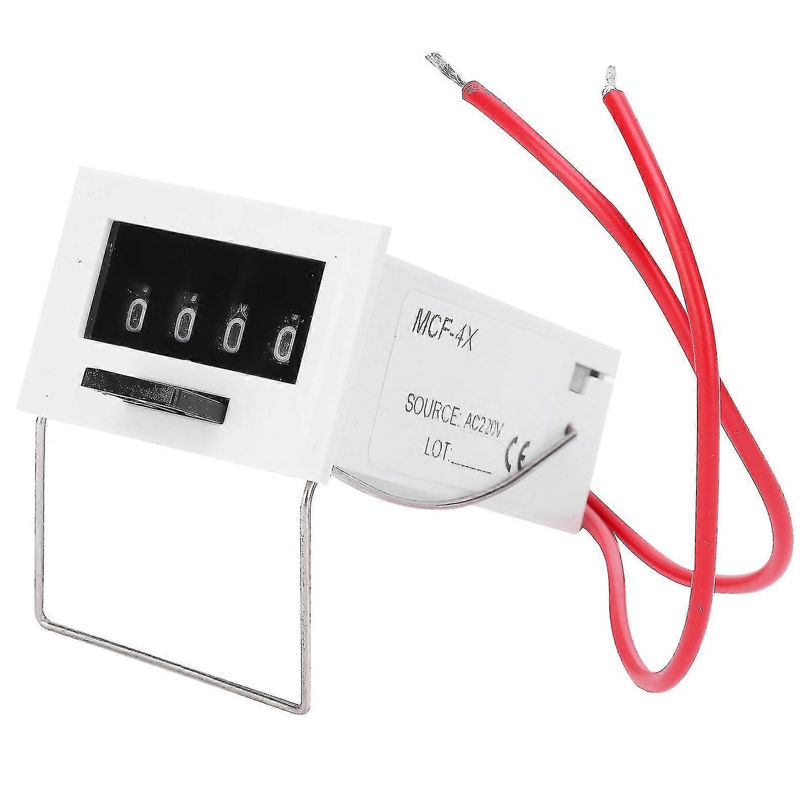 Mcf4 Electromagnetic Pulse Counter 09999 Counting Range Industrial Supplies Ac220v