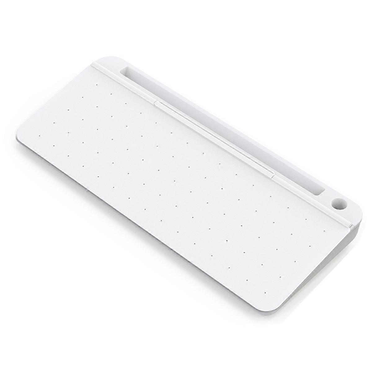 Desktop Keyboard Mini Whiteboard Writing Board Tempered Glass Business Office Erasable Note Memo Wr