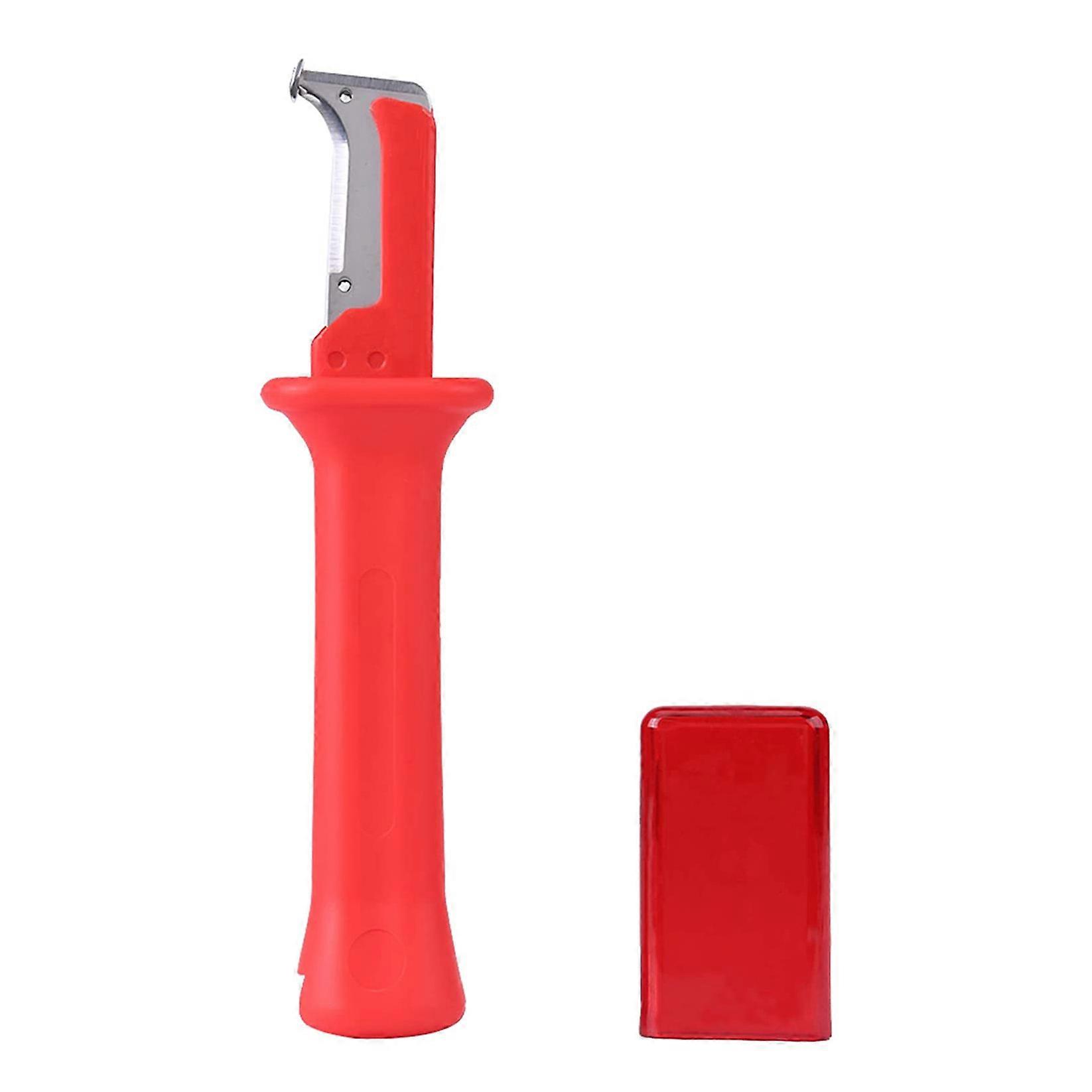 Cable Stripping Knife Hand Wire Stripper Insulated Tools German Type Handle Electrician Cable Blade